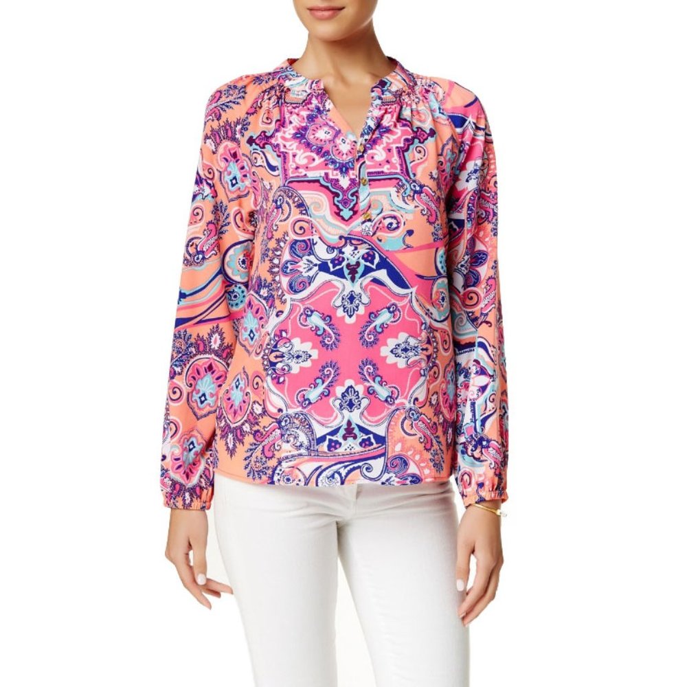 NWOT MACBETH COLLECTION by Margaret Josephs Blouse